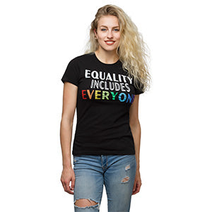 Equality Includes Everyone Ladies' T-Shirt
